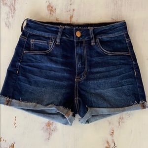 American Eagle High-Waisted Denim Shorts